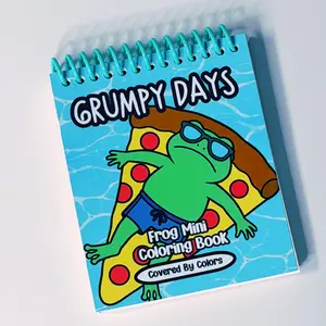 Grumpy Days - Mini Coloring Book