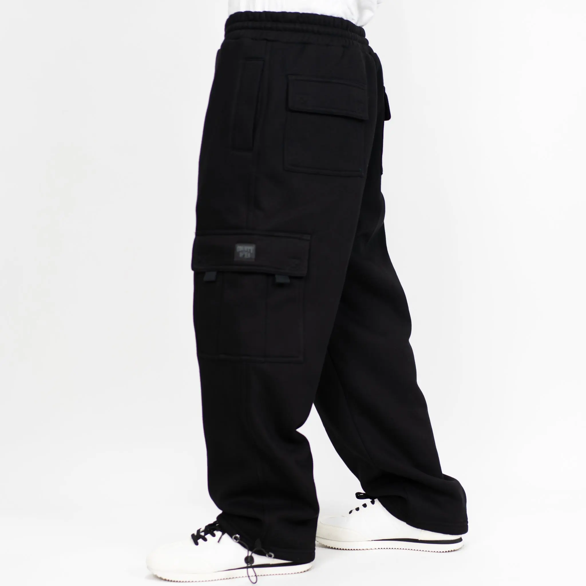 FB County Heavyweight Baggy Cargo Sweatpants Menswear Utility