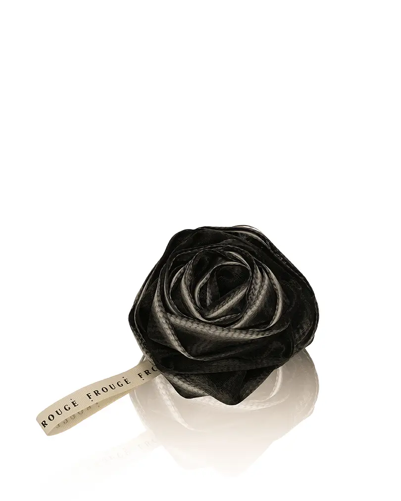 Cherryberry Black Rose Loofah Bath Sponge – Soft Exfoliating Shower Loofah for Smooth Skin