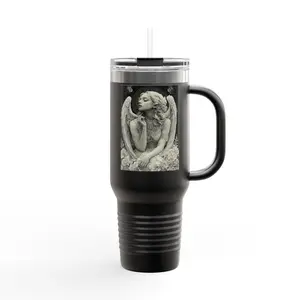 Angel Statue Travel Mug | 40oz Insulated Tumbler
