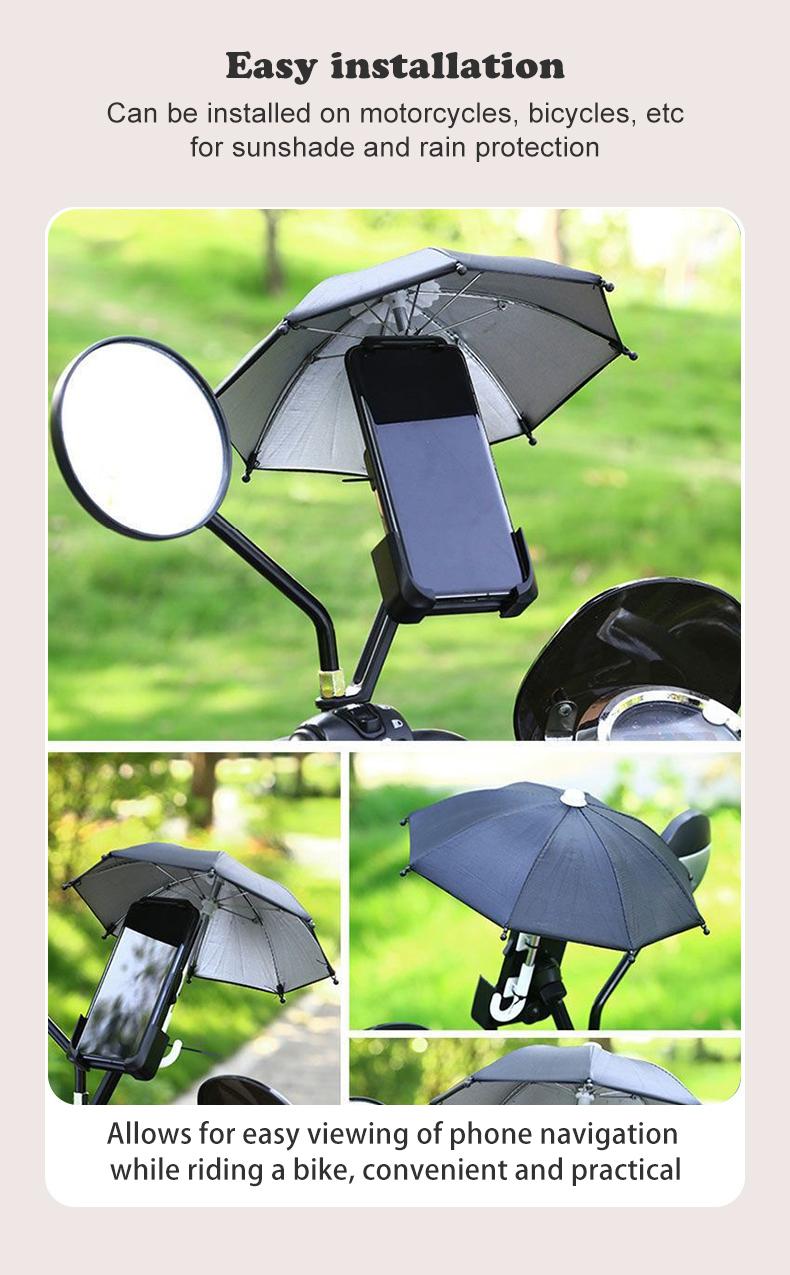 NiqueAura Protection Phone Umbrella for Sun Universal Adjustable Piggy Suction Cup Phone Stand with Sun Shade Cover NiqueAura Protection Phone Umbrella for Sun Universal Adjustable Piggy Suction Cup Phone Stand with Sun Shade Cover