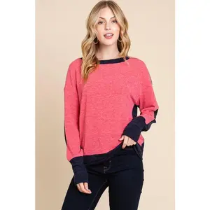 Solid Color Block Top