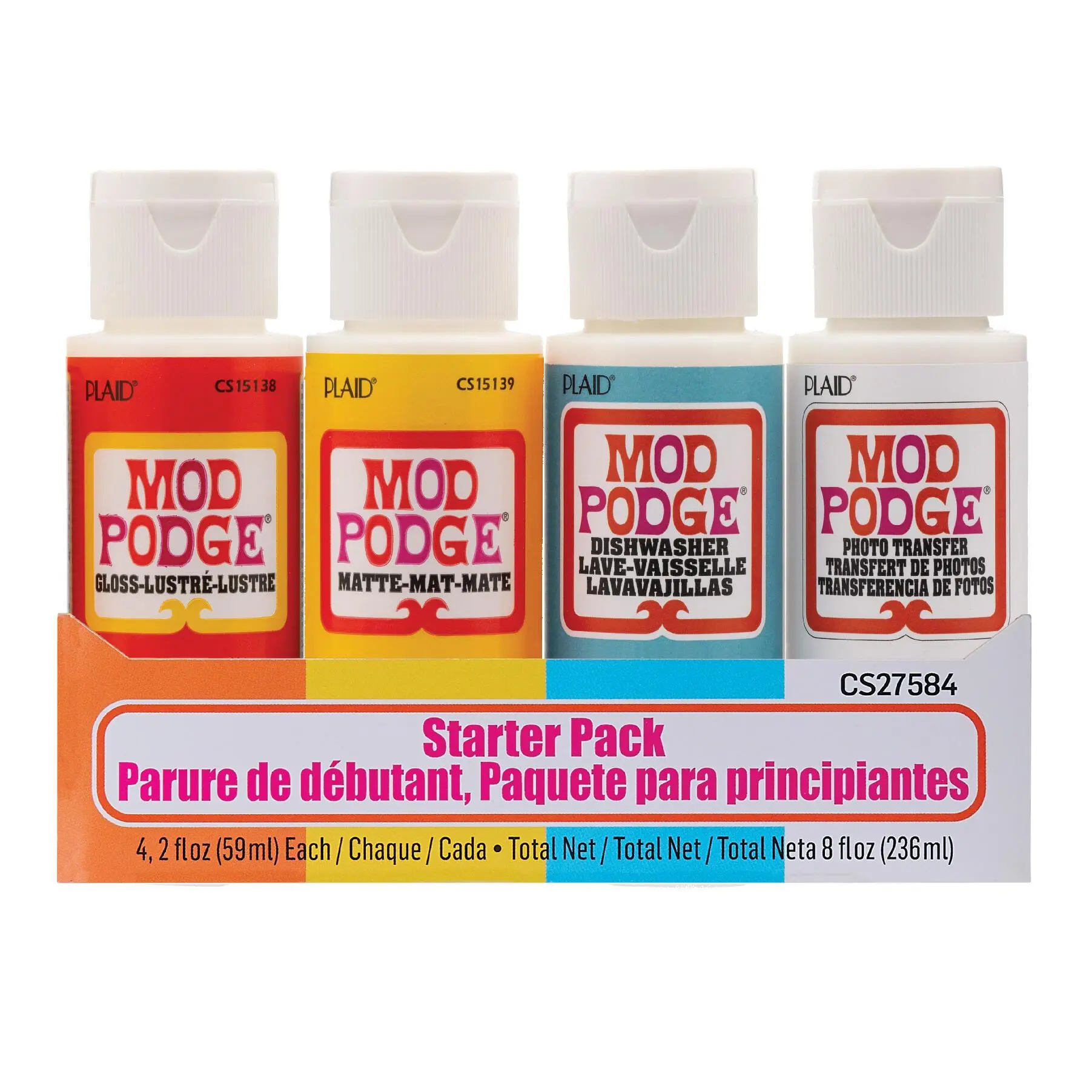 Mod Podge Decoupage Starter Set - 4 pc. - CS27584