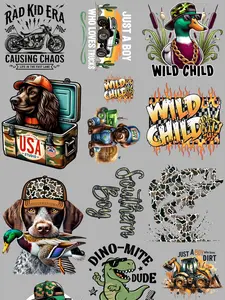 Little Boy's Gangsheet - 22x36 - PREMADE GANG SHEET