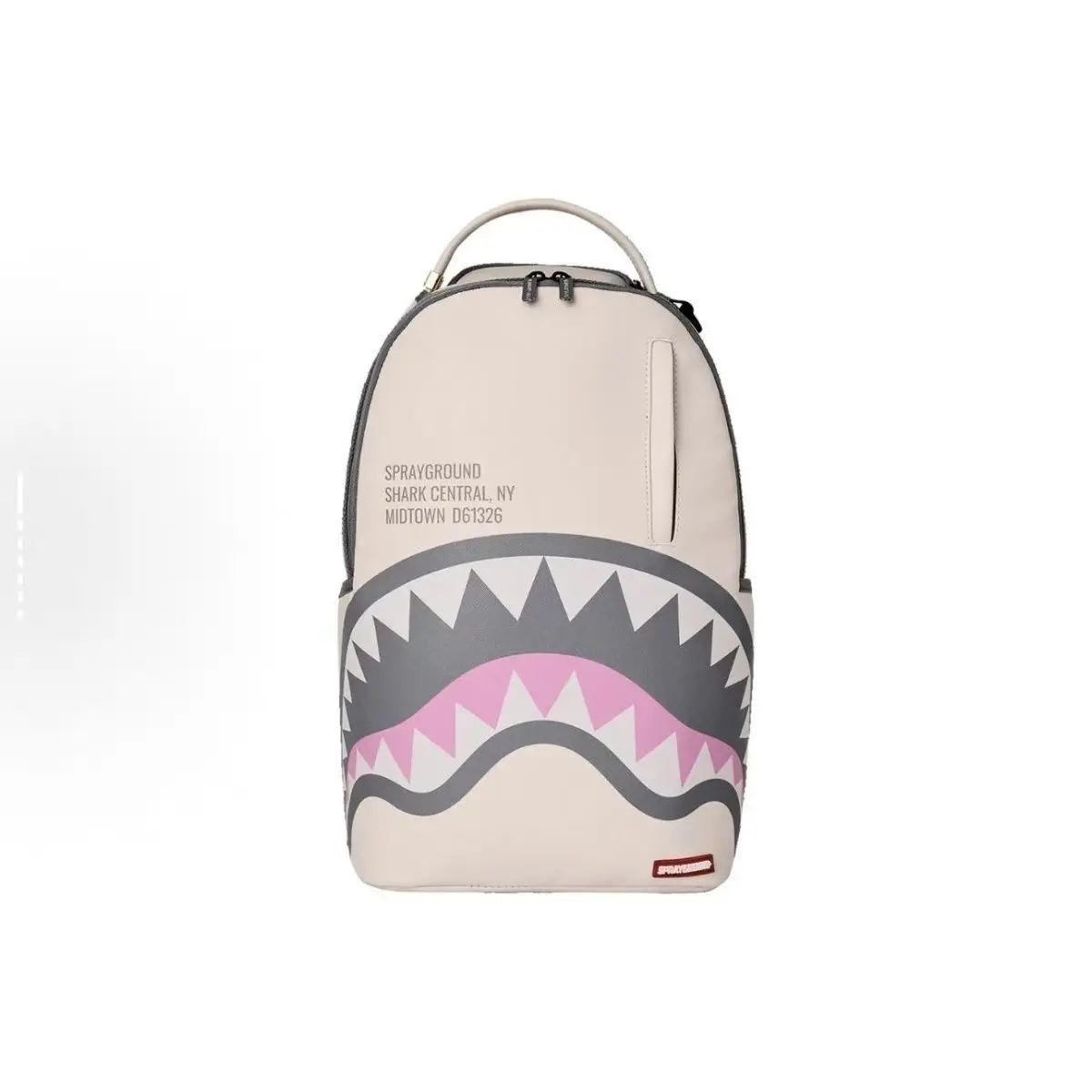 Sprayground Shark - Centric Streetwear Backpack | Unique Shark Mouth Graphic | Premium Water - Resistant Material | Perfect for Urban Commute & College Life