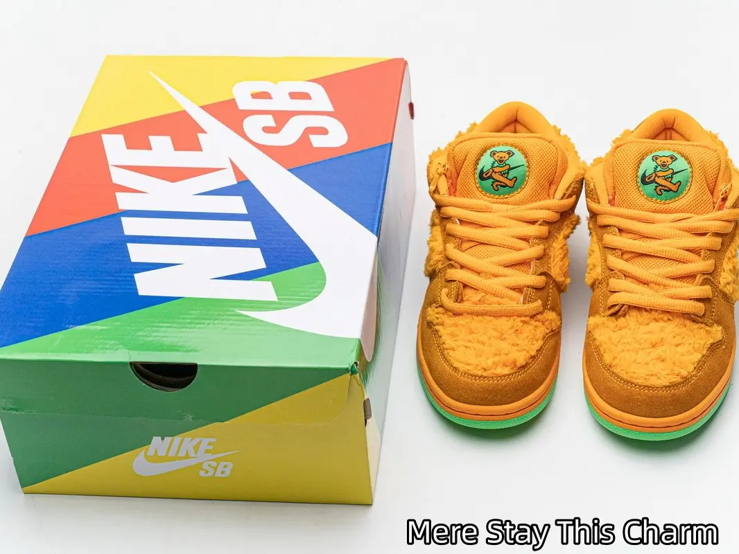 Low Top Skate Sneakers | Full Warm Orange Fluffy Plush Fleece Upper | Jagged Edge Bright Green Contrast Side Accent | Cushioned Shock Absorbing Insole | Fluorescent Green Anti-Slip Rubber Sole for Cozy Retro Street & Fall Winter Skate Daily Wear