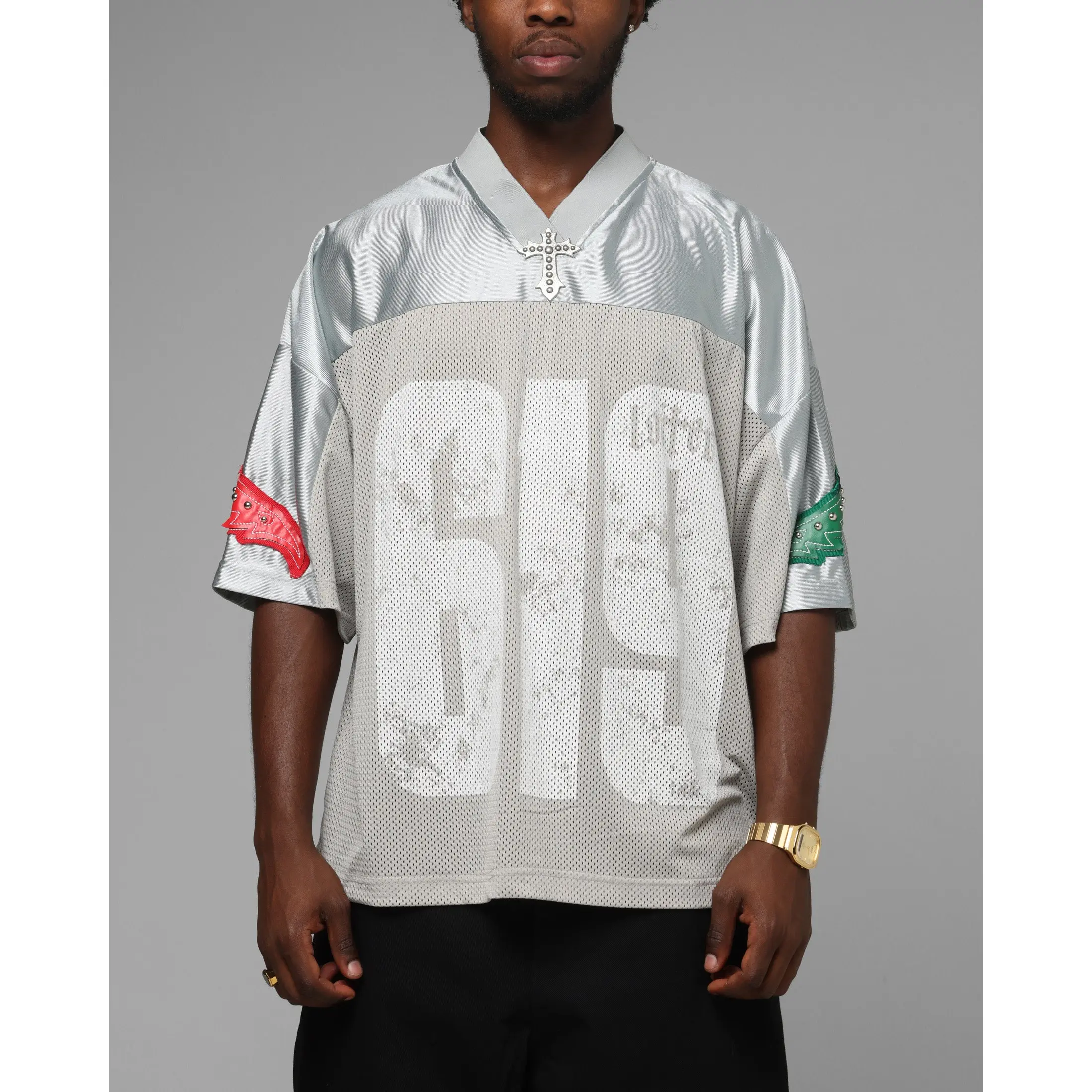 Loiter X WWE Rey Mysterio Jersey Grey