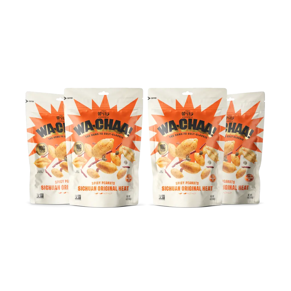 WA-CHAA! Original Heat Spicy Sichuan Peanuts - 4oz