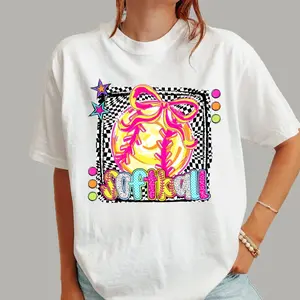 PreppySoftball Game Day Coquette T-Shirt.