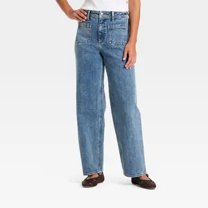 Women's Highest-Rise Sailor Straight Jeans - Universal Thread