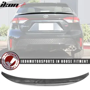 Trunk Spoiler Wing for Toyota Corolla Sedan 2020-2025 IKON Style ABS