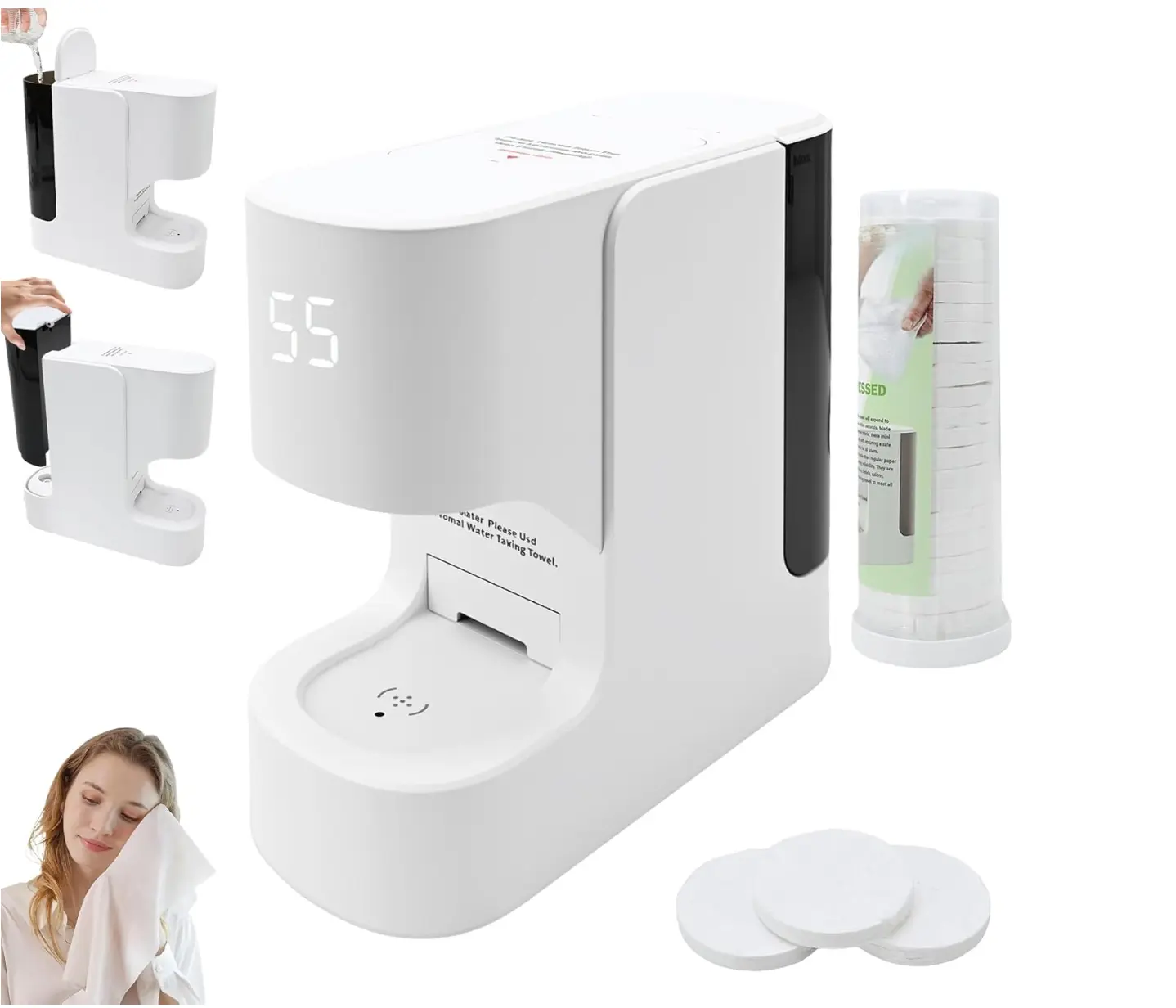 Towel Hot Face Towel Heater Dispenser Hot Face Towel Warmer Machine Appliance