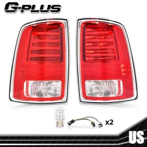 LED Taillight Assembly For RAM 1500/2500/3500 2013-2018 Red Lamp Right+Left G-PLUS