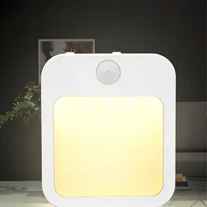 2-Mode Auto On/Off LED Night Light Plug-in Dusk to Dawn for Bedroom Bathroom Hallway