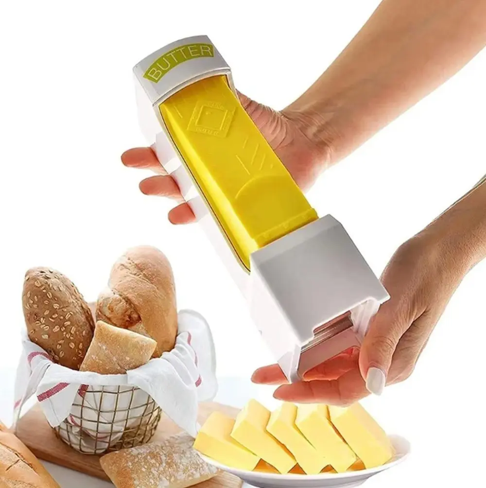 Stick Butter Cutter Slicer Dispenser W/ Freshness Seal Precise Slices 1-Pack Kitchen Gadget