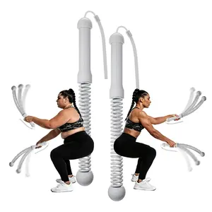 Ropeless Weighted Battle Ropes cordless training ropes for home gym, offering low-impact HIIT and cardio workouts. Quiet, durable and portable exercise gear for men and women, perfect for full-body sessions and indoor/outdoor fitness.