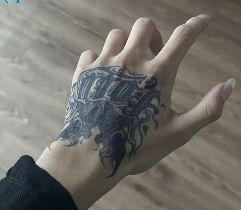 Xoriginal Hand-Back Tattoo Stickers: Ultra-Realistic, Waterproof, and Long-Lasting for a Bold Statement" Unique Style