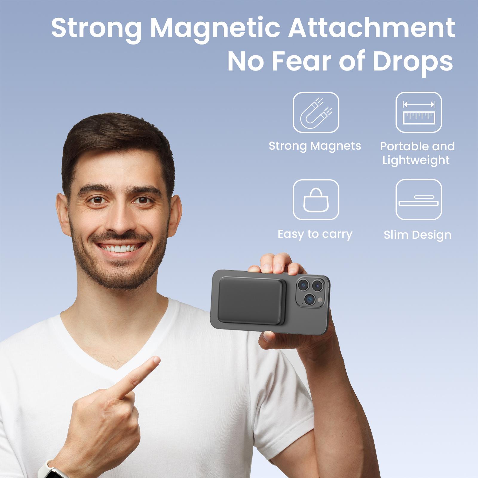 Magnetic Power Bank, 10000mAh Wireless Portable Charger with LED Display, 20W PD Fast Charging, Battery Pack with USB C Output/Input, Power Bank for iPhone16/15/14/13/12 Series and more Magnetic Power Bank, 10000mAh Wireless Portable Charger with LED Display, 20W PD Fast Charging, Battery Pack with USB C Output/Input, Power Bank for iPhone16/15/14/13/12 Series and more