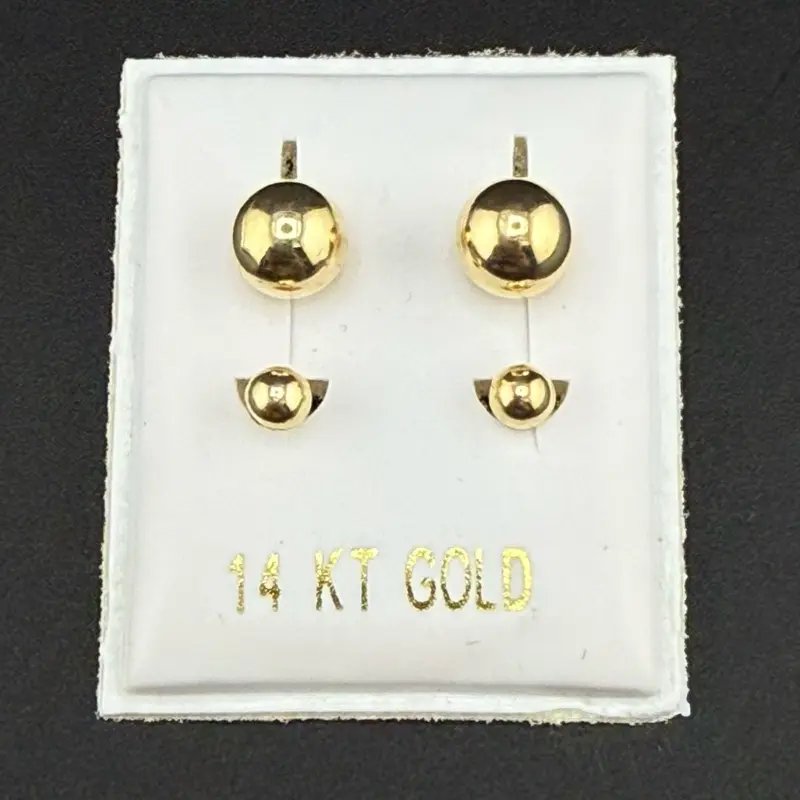 14k gold fashion earrings