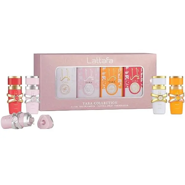 Lattafa Yara 4 Piece Mini Gift Set 5Ml Each