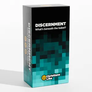 Discernment - What’s Beneath The Babel? - Christian Gift - Guess Bible and Christian Phrases - Fun Game for Families, Friends, Youth Groups, and Bible Studies - Perfect for Game Night
