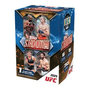 1 (ONE) Pack of UFC 2025 Topps Stadium Club Blaster Box