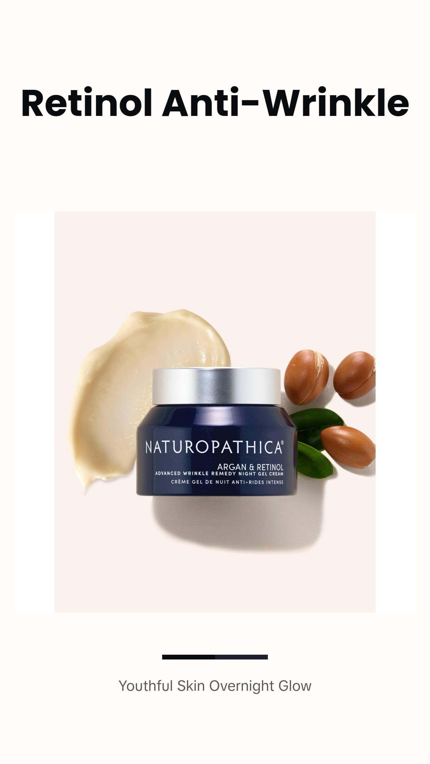 Argan & Retinol Advanced Wrinkle Remedy Night Gel Cream