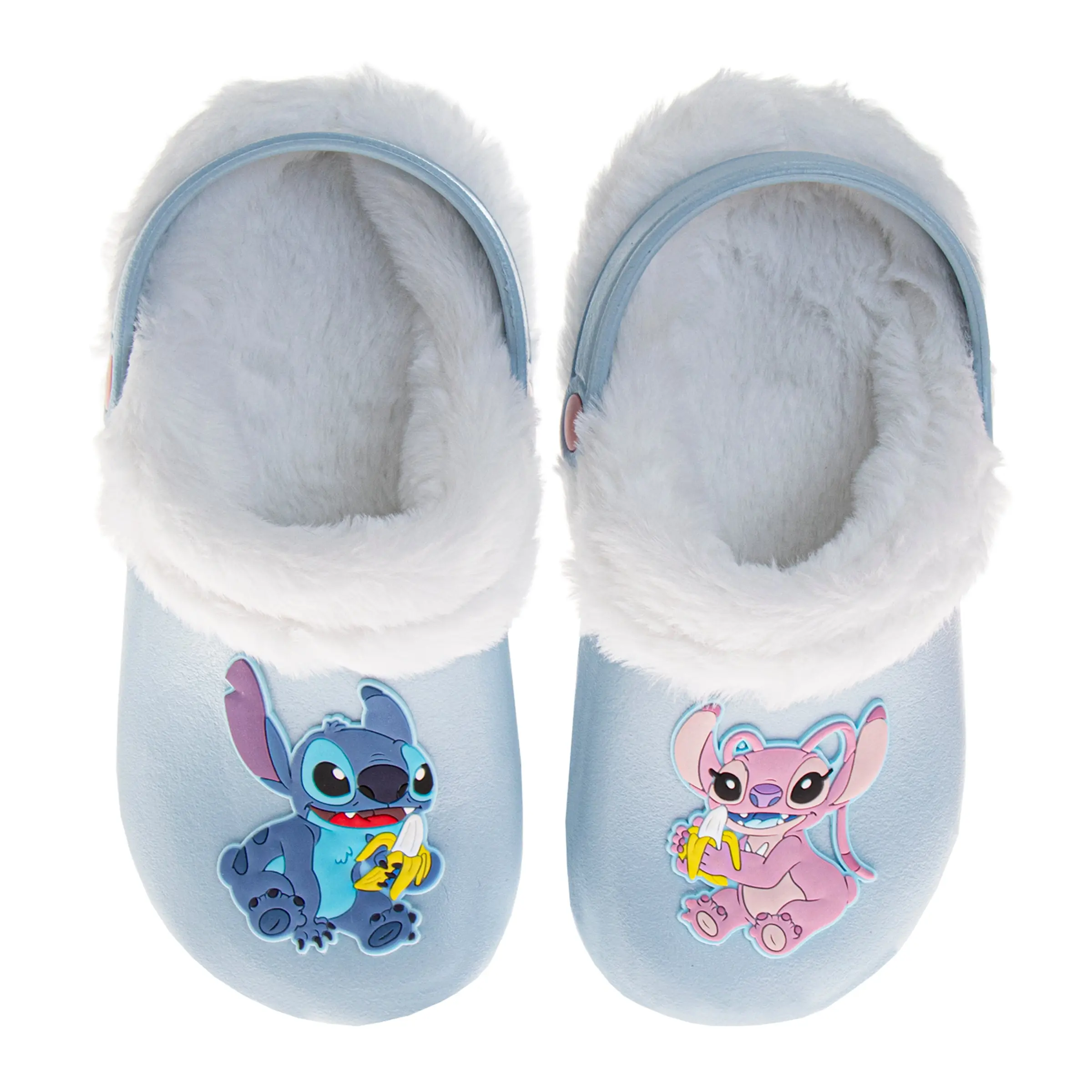 Josmo Girls' Disney Lilo & Stitch Character Clogs, Lightweight Slip-On Shoes with a Secure Heel Strap for Beach & Backyard (Little Kid)