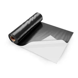 VEVOR 10 Mil Plastic Sheeting Heavy Duty 10' x 65',  , Thick Plastic Sheeting Roll, Plastic Drop Cloth Painters Tarp Covering for Crawl Space Vapor Barrier, Black and White Double-Sided, Multi-Purpose