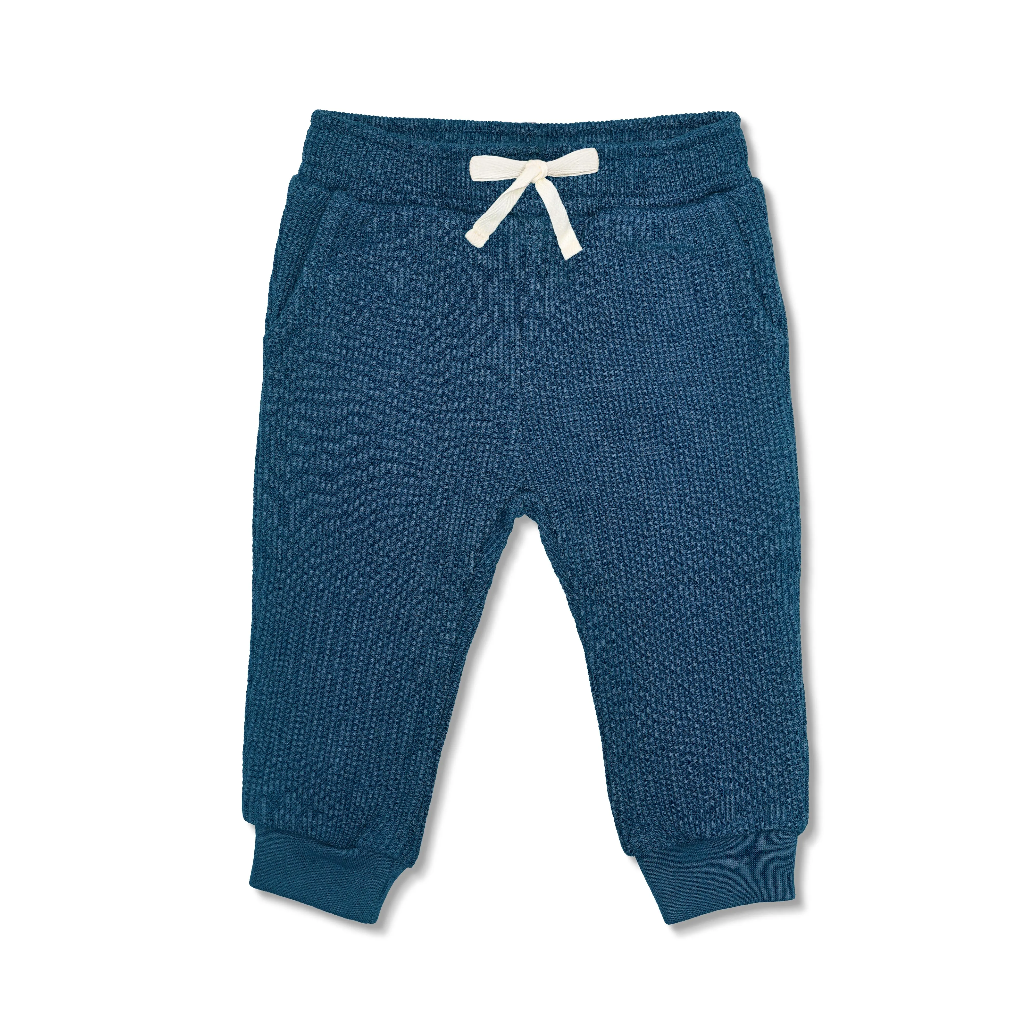 Waffle Joggers - Marine