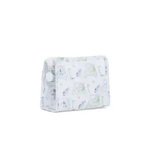 TRVL Roadie Small Zip Pouch | Portable Mini Organizer Bag with Snap-Open Zipper & Interior Pocket – Water-Resistant Pouch for Pacifiers, Bows, Snacks & Small Makeup Essentials – Mom Daily Use Bag