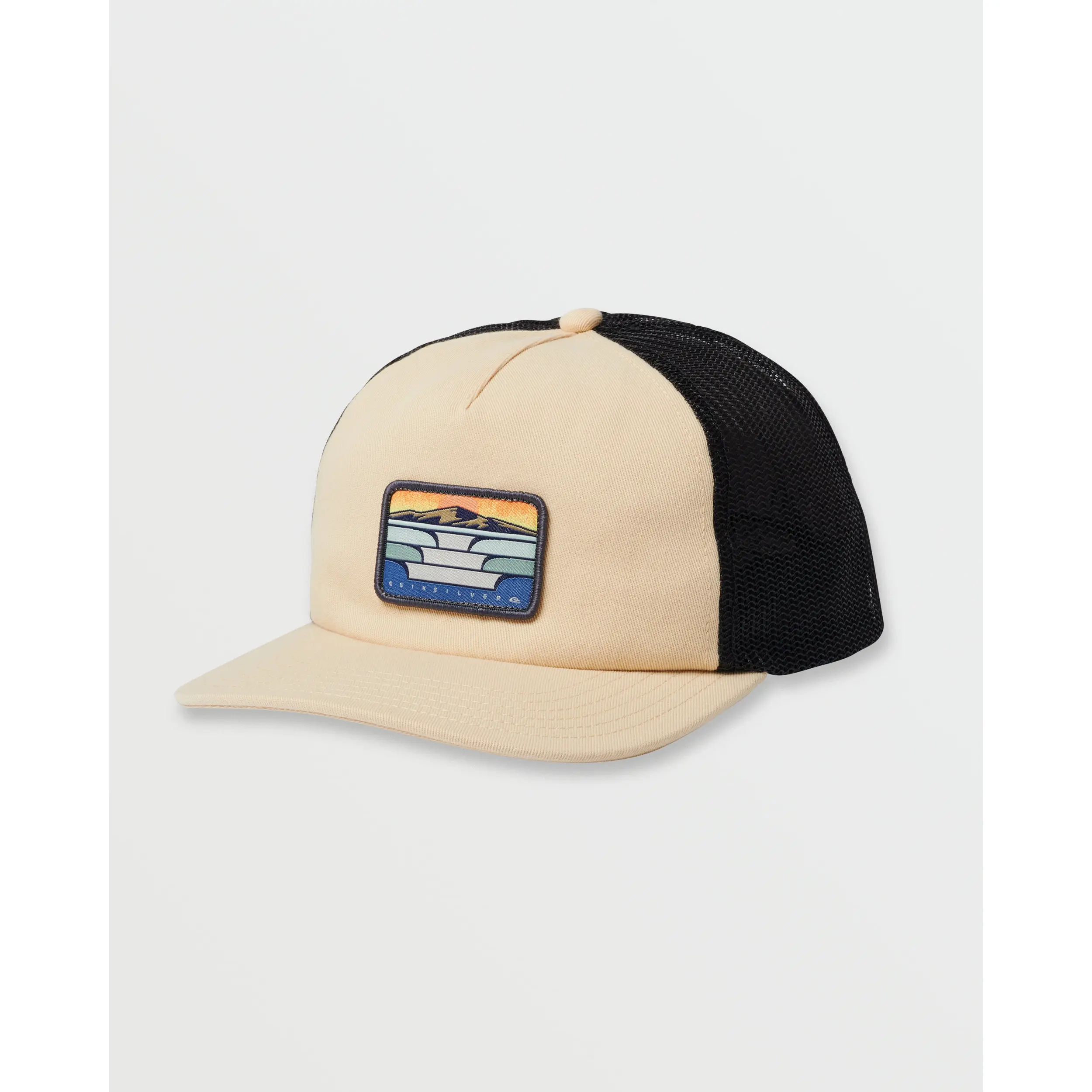 Quiksilver | Woodsy Trucker Hat | Snapback Closure Recycled Materials | Outdoor Adventure