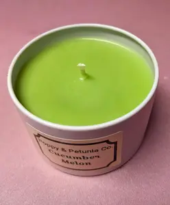 Cucumber Melon Hand Poured Candle 4oz