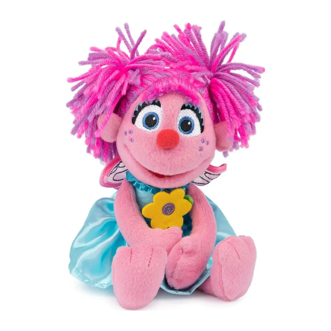 GUND Sesame Street Abby Cadabby 11" Plush Toy, Cuddly Stuffed Animal Doll Gift, Pink Collectible Plush, Cuddly Doll Gift