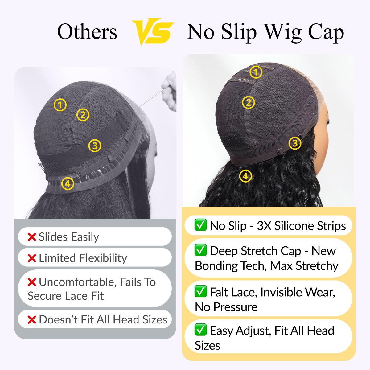 Sunber Highlight Balayage Blonde 7x5 Body Wave Pre Cut Lace Glueless Human Hair Wigs Put on and Go