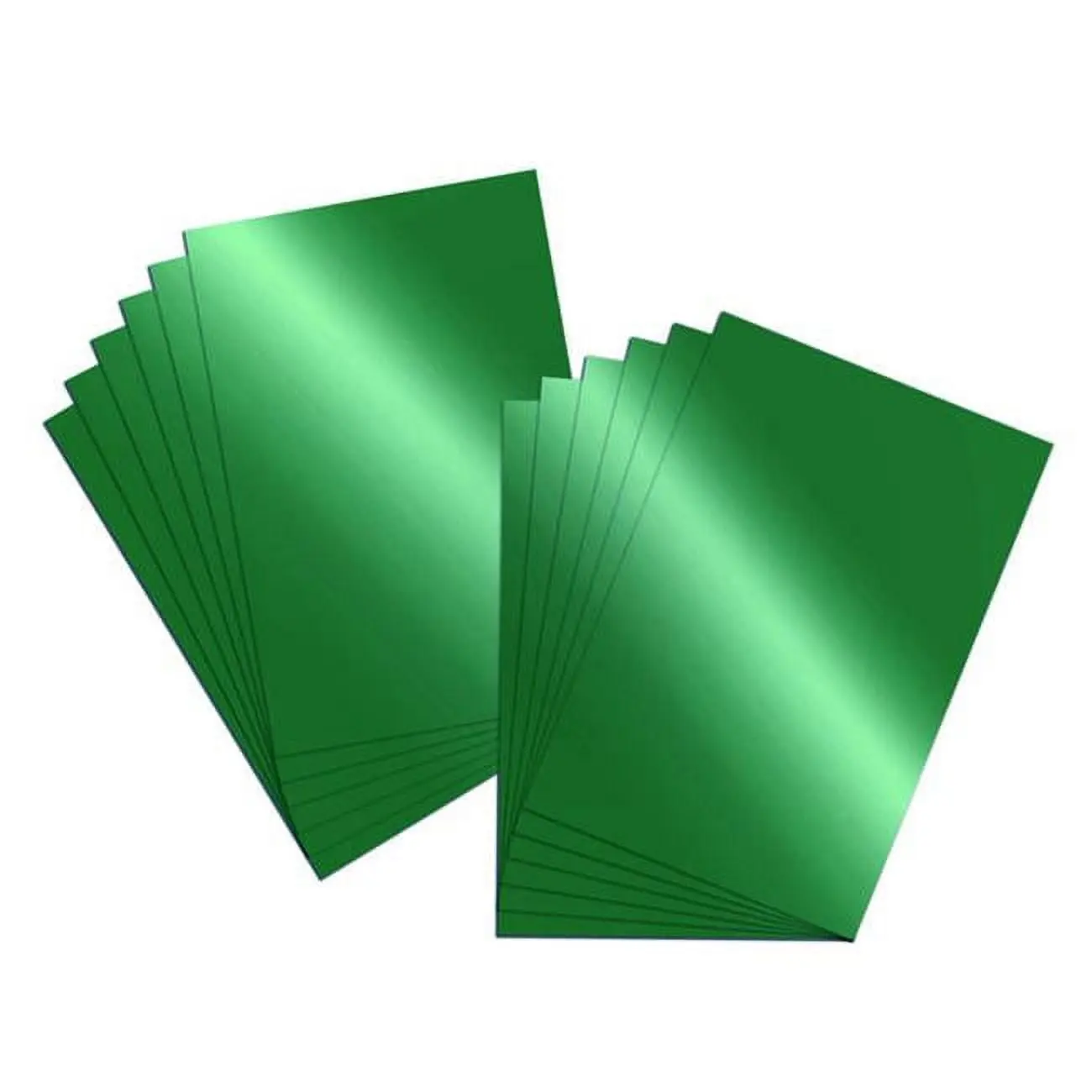 Metallic Green Poster Board, 22x28 in, Solid Cardboard with Glossy Finish, Ideal for Multiple Home Decor & Photo Frame Displaying Scenarios, Rectangular