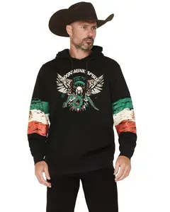 Moonshine Spirit Men's Spirit&Reg; Marinos Mexico Hooded Sweatshirt - Msho25sw4-Blk