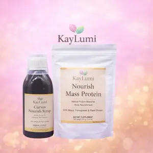KayLumi Herbal Syrup and Protein Nourishment With Maca & Fenugreek Dietary Supplement Vitamin