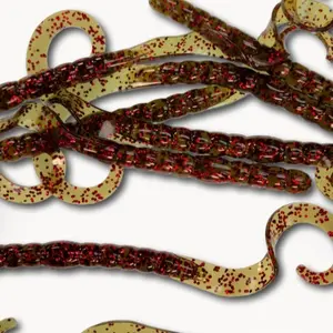 7.5” Legend Ribbon Tail Worm Soft Plastic Baits
