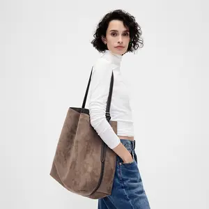 GAP Vegan Suede Bucket Bag
