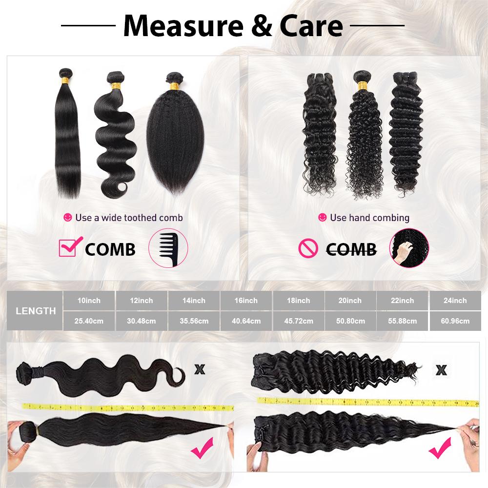 Brazilian Loose Deep Wave Bundles Remy Human Hair Weave 3 Bundles Loose Deep Quick Weave with 4x4 Lace Closure