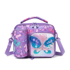 Kids Insulated Lunch Bag for Boys & Girls Leakproof Thermal Lunch Box with Adjustable Strap BPA-Free Water-Resistant Meal Prep Tote for School Picnic & Travel Toddler Gift