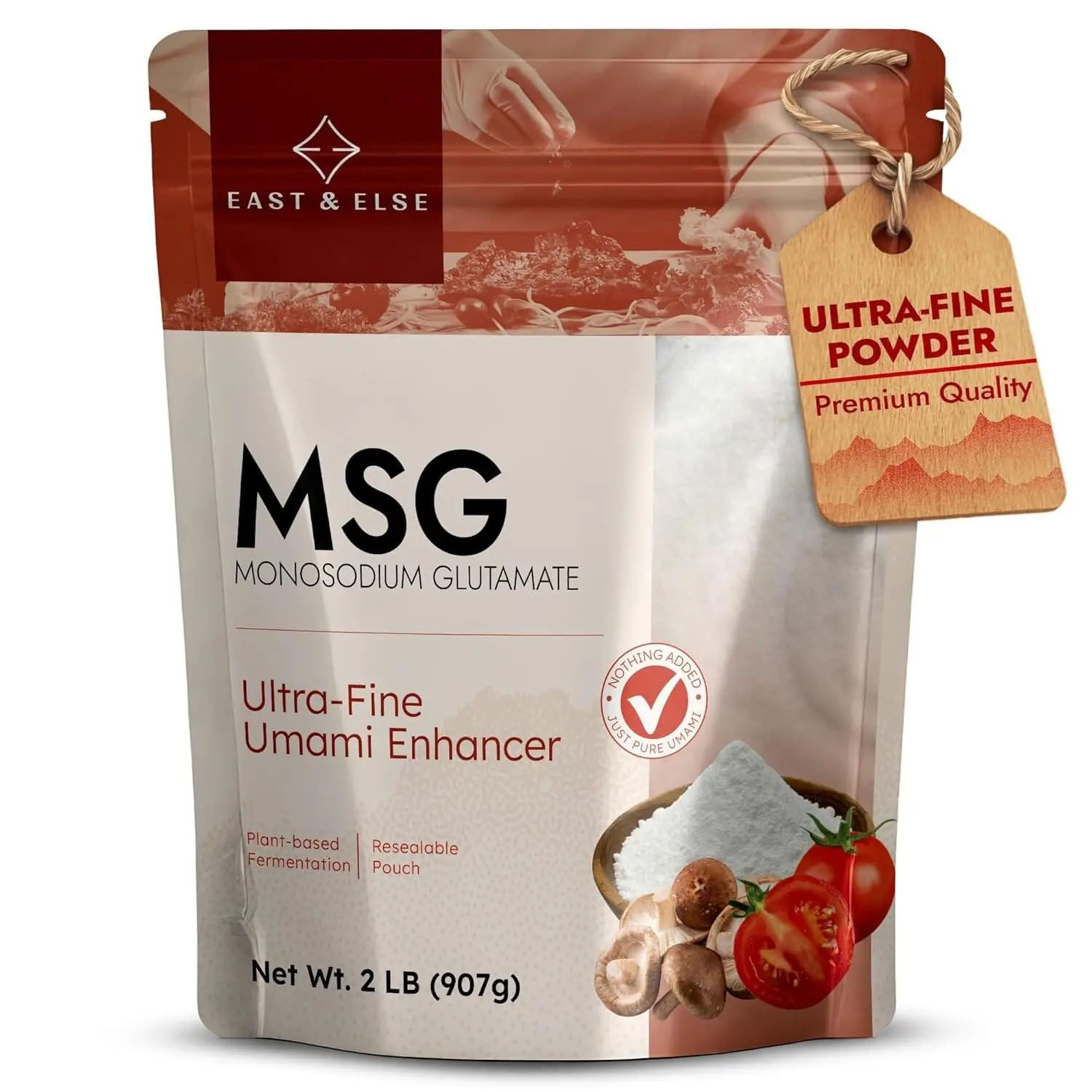 East and Else MSG Monosodium Glutamate, Ultra Fine Flavor Enhancer Powder