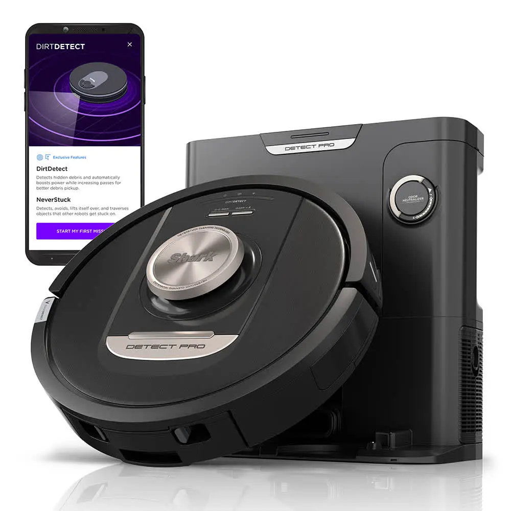 Shark PowerDetect Self-Empty Robot Vacuum - RV2820AE