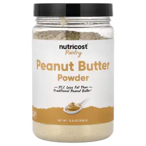 Nutricost Pantry, Peanut Butter Powder, 12.8 oz (358 g)