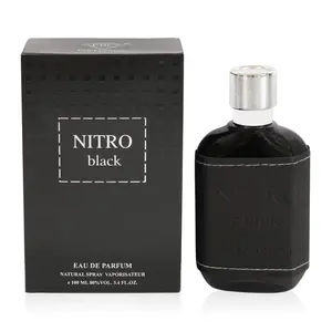 Nitro Black by EBC Men’s Perfume Eau de Parfum Fresh Woody Spicy Masculine Scent 100ml / 3.4 fl.oz