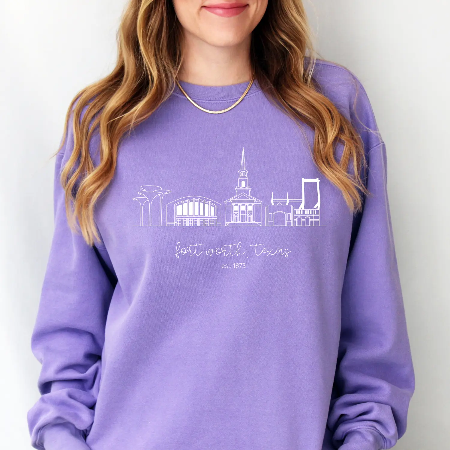 TCU Campus Inspired Game Day Sweatshirt