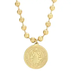 SAN BENITO MEDALION NECKLACE 💧