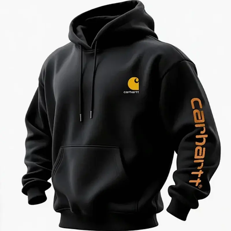 Carhartt Workwear Since 1889 Printed Fleece-lined Unisex Hoodie Z