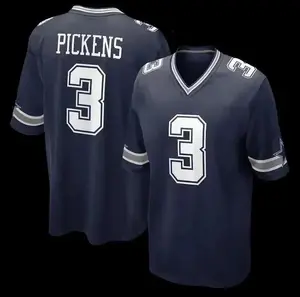 Men's Dallas George Pickens #3 Navy Game Jersey, 2025 Game Day Football, Jersey Comfortable Game Day Wear - TikTok Shop _ Holiday Sales TikTok Shop